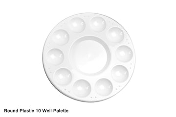 Round 10 Well Plastic Palette - 0