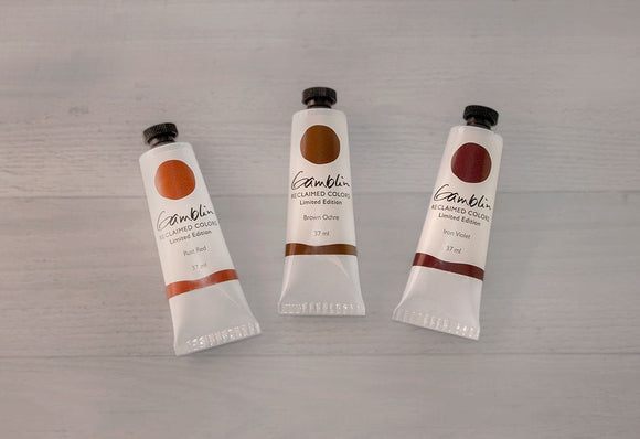 Gamblin Reclaimed Earth Oil Colour Set