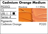 Buy cadmium-yellow-orange Grumbacher Pre-Tested Oils 37ml