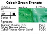 Buy cobalt-titanate-green Grumbacher Pre-Tested Oils 37ml