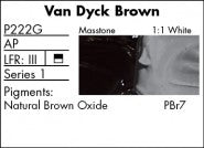 Buy van-dyck-brown Grumbacher Pre-Tested Oils 37ml