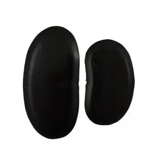 Large Black Rubber Kidney