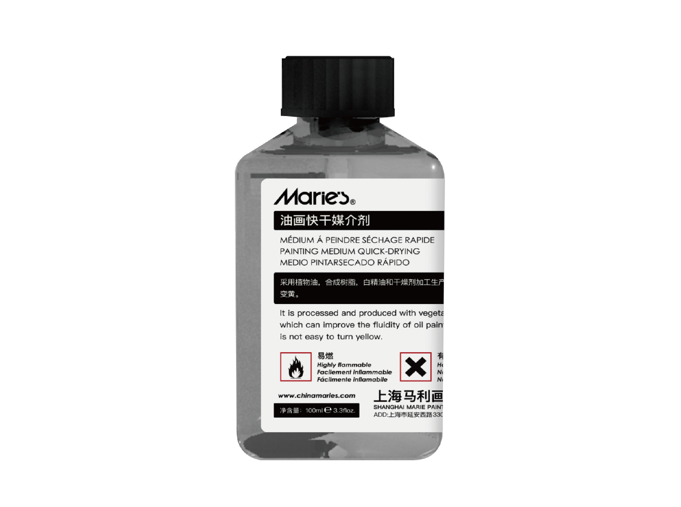 Marie's Quick Drying Medium for Oil 100ml