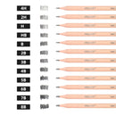 Artist Sketch Pencil Set of 12 in Metal Tin-1