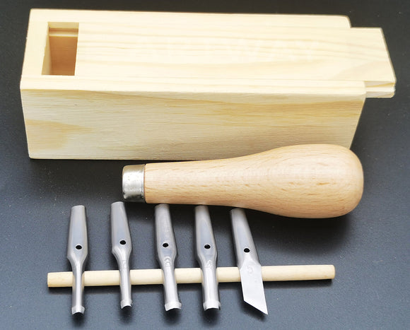 High Quality Lino Cutting Set in Wooden Box