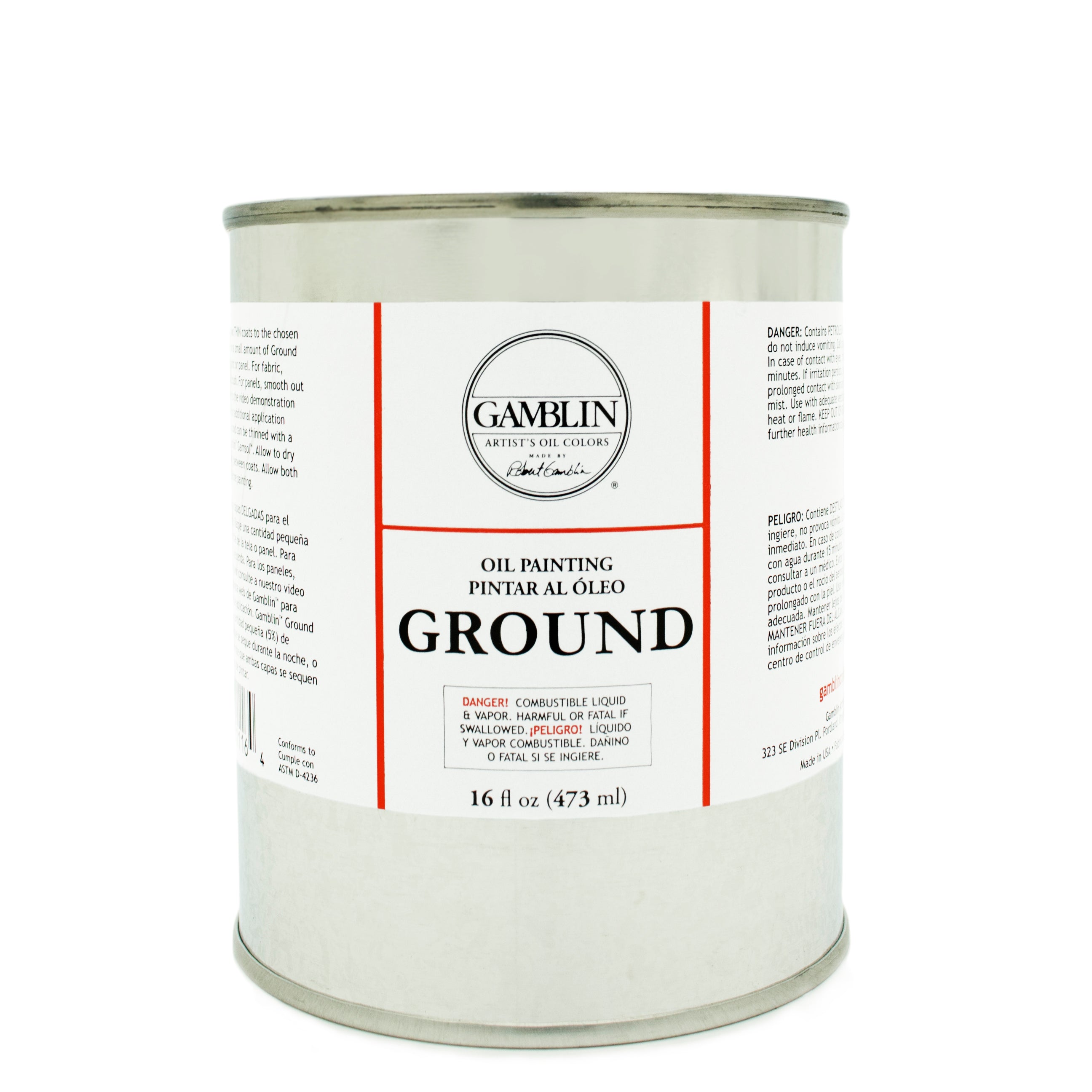 Gamblin Oil Painting Ground 475ml