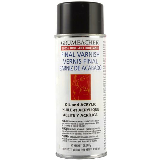 Grumbacher Picture Varnish for Oil & Acrylic