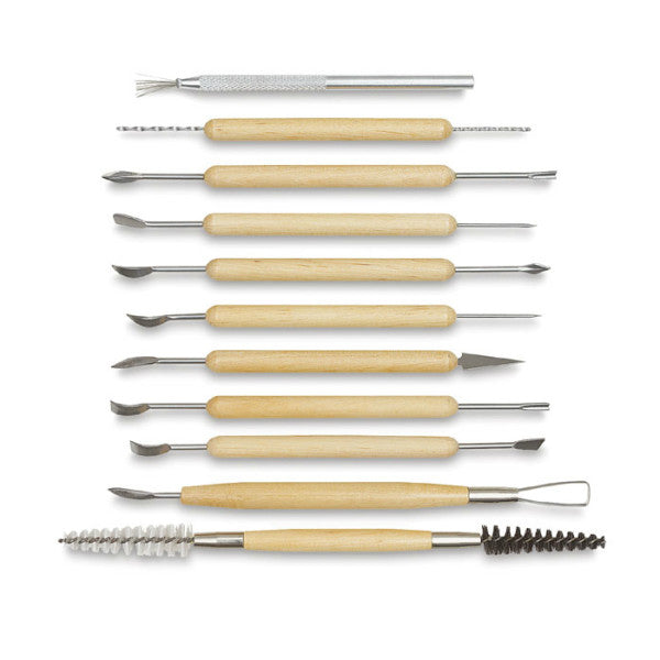 Clean-up Pottery Tool Kit - 11pcs - 0