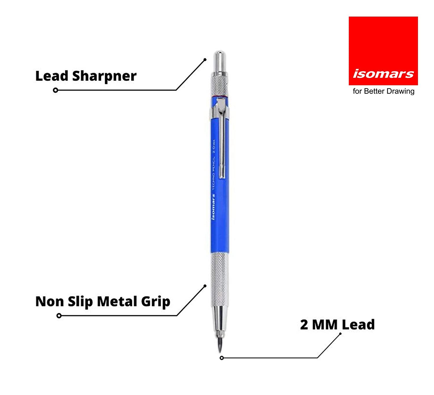 2mm Mechanical Draughting Pencil + Leads | EVE Art Supplies