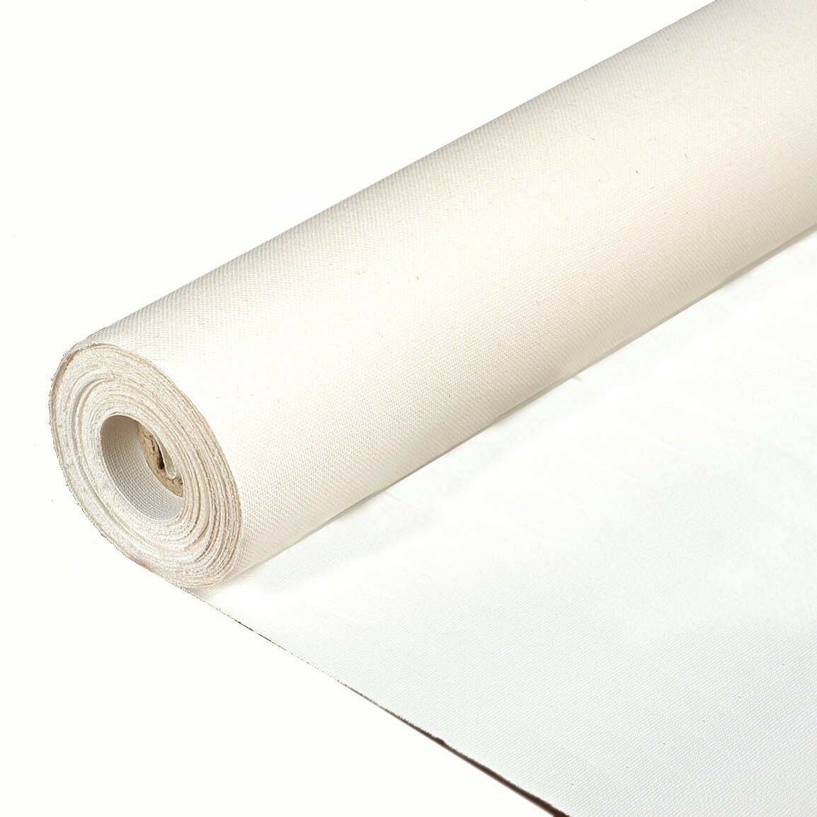 Primed Cotton Canvas Roll 380gsm - 1.6x 10M | EVE Art Supplies