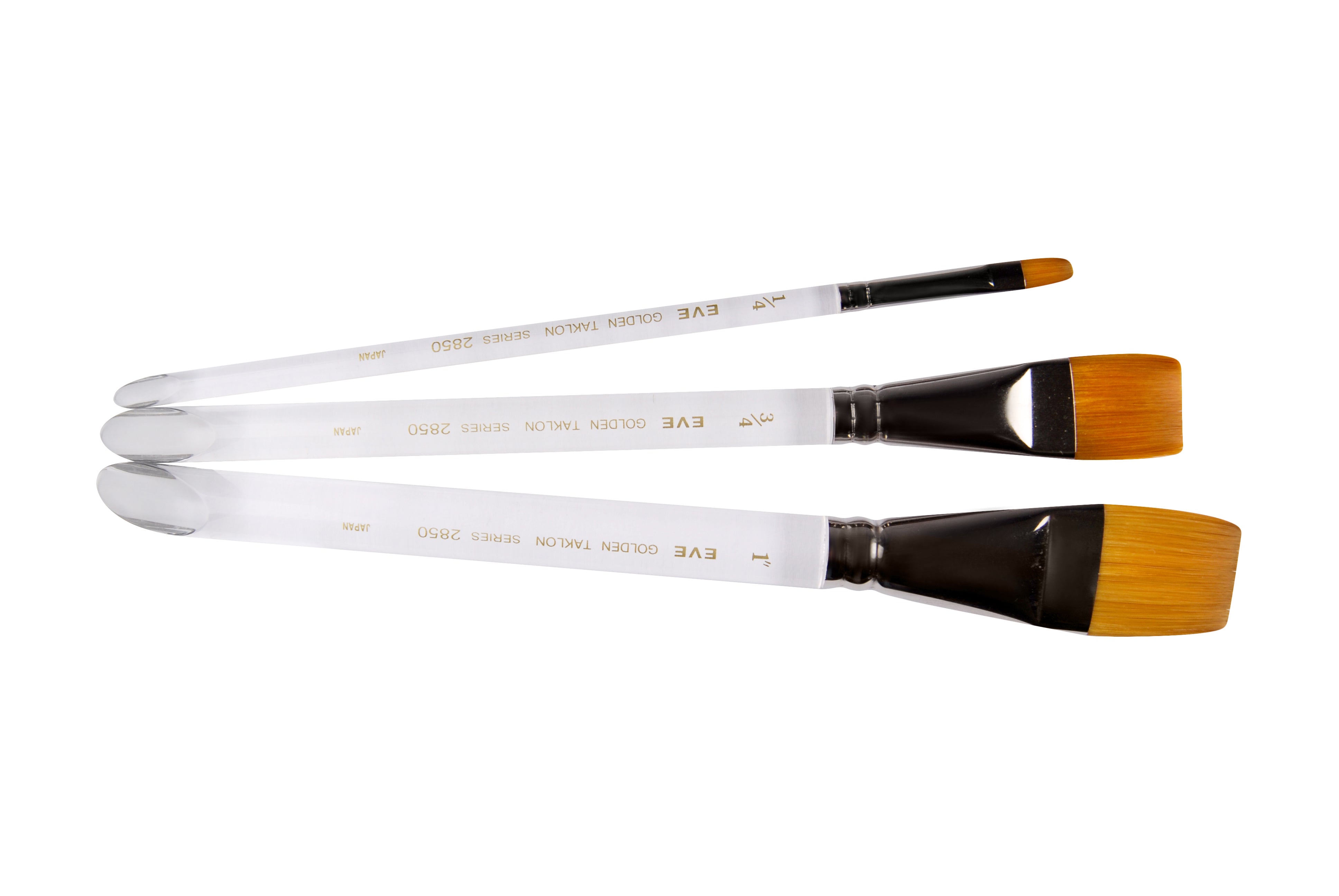 EVE Golden Taklon Brushes