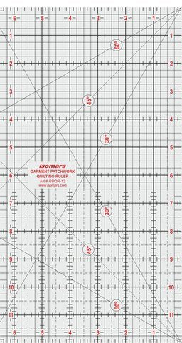 Garment Patchwork Quilting Ruler - 30cm