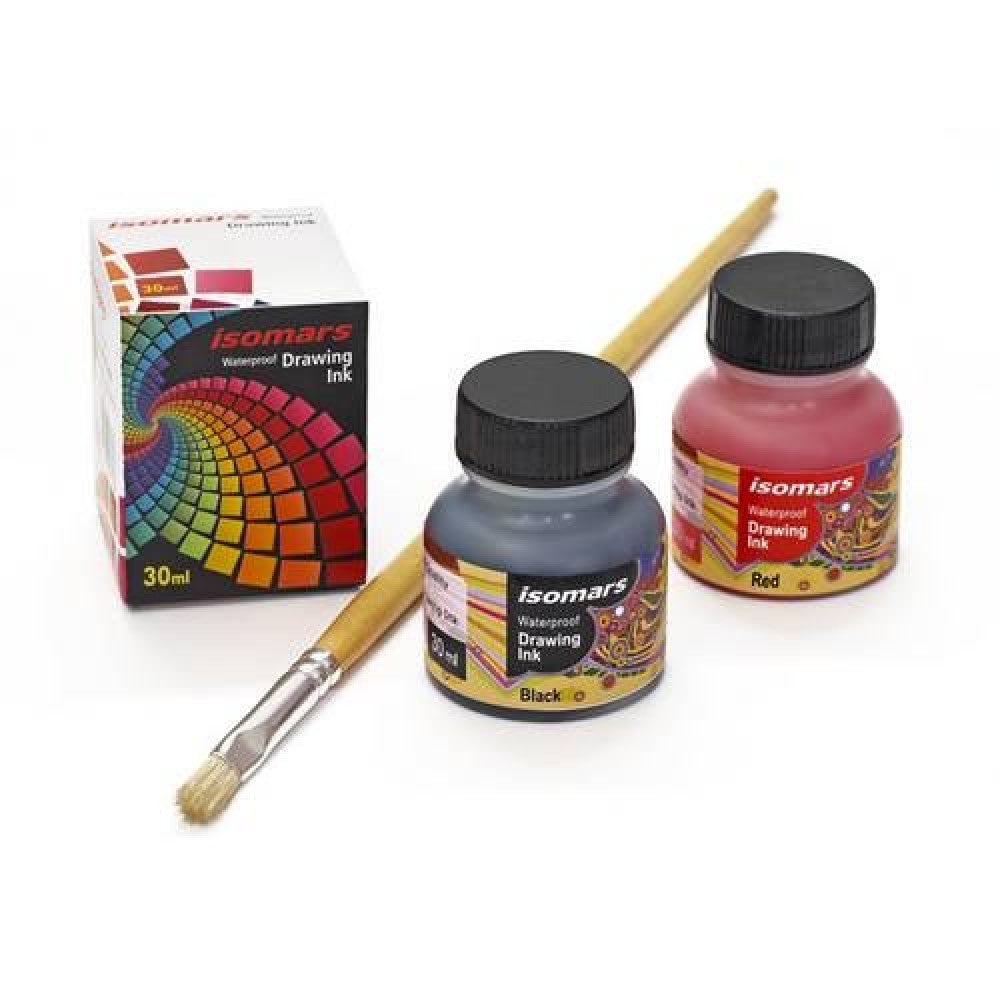 India Waterproof Drawing Ink 35ml - Black