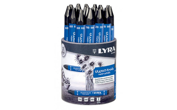 Lyra Water-soluble Graphite Crayons