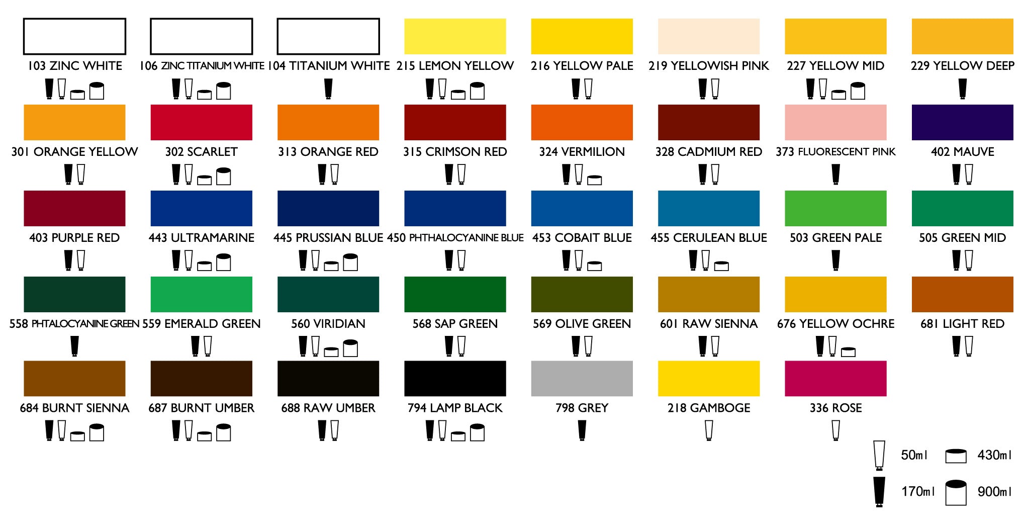 Marie's Student Oil Paints 170ml