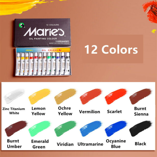 Marie's Oil Set - 12x 12ml Tubes - 0