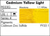 Cadmium Yellow Light