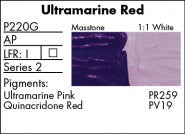 Buy ultramarine-red Grumbacher Pre-Tested Oils 37ml