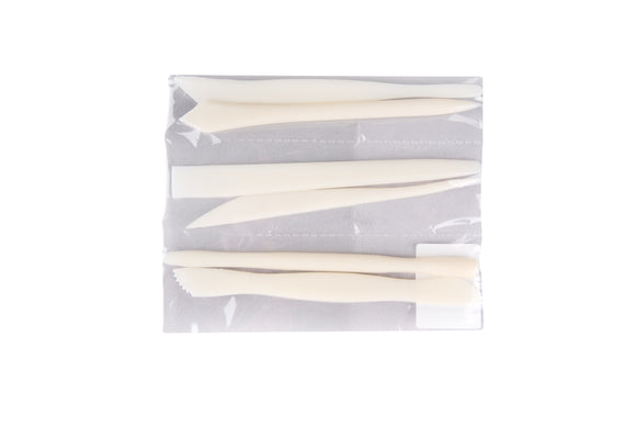 Plastic Clay Knife Modelling Set - 6pcs