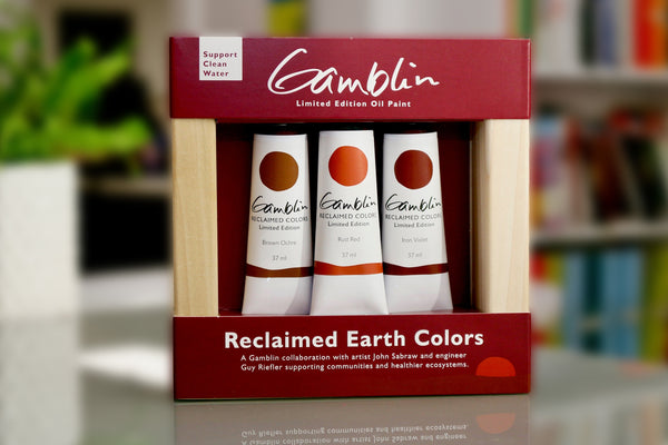 Gamblin Reclaimed Earth Oil Colour Set