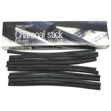 Willow Charcoal Sticks 6-8mm - 6pcs/Box