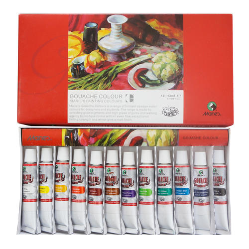 Marie's Gouache Set - 12x12ml  Tubes