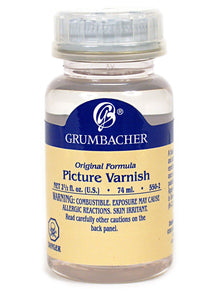 Grumbacher Picture Varnish Oil & Acrylic Gloss 74ml